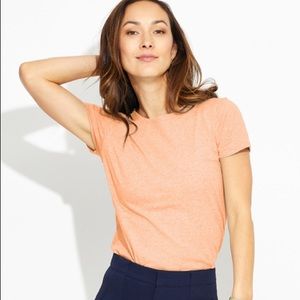 Pact Melon Lightweight Crew Neck Tee
